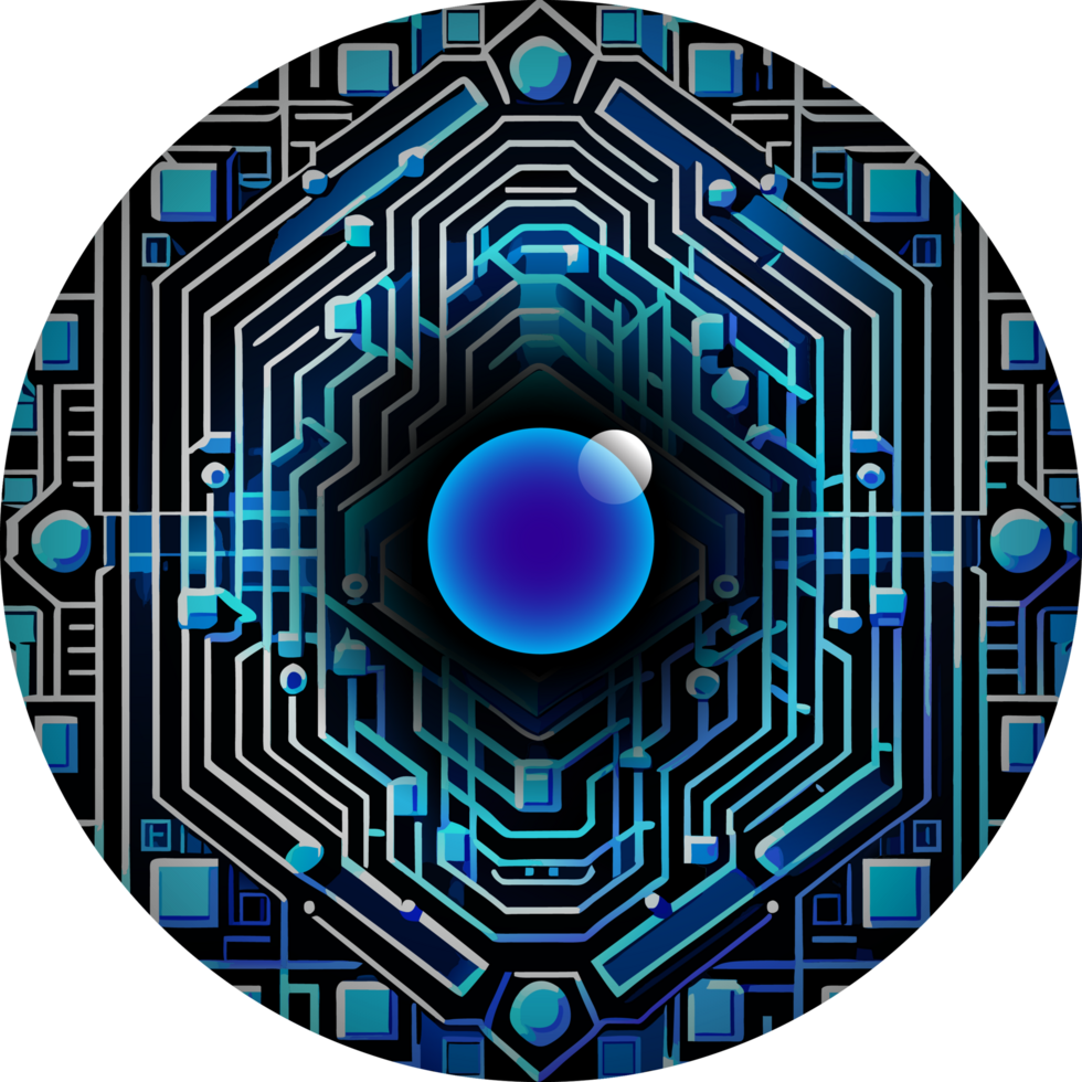 Modern Technology Cybersecurity Icon Crop-out png