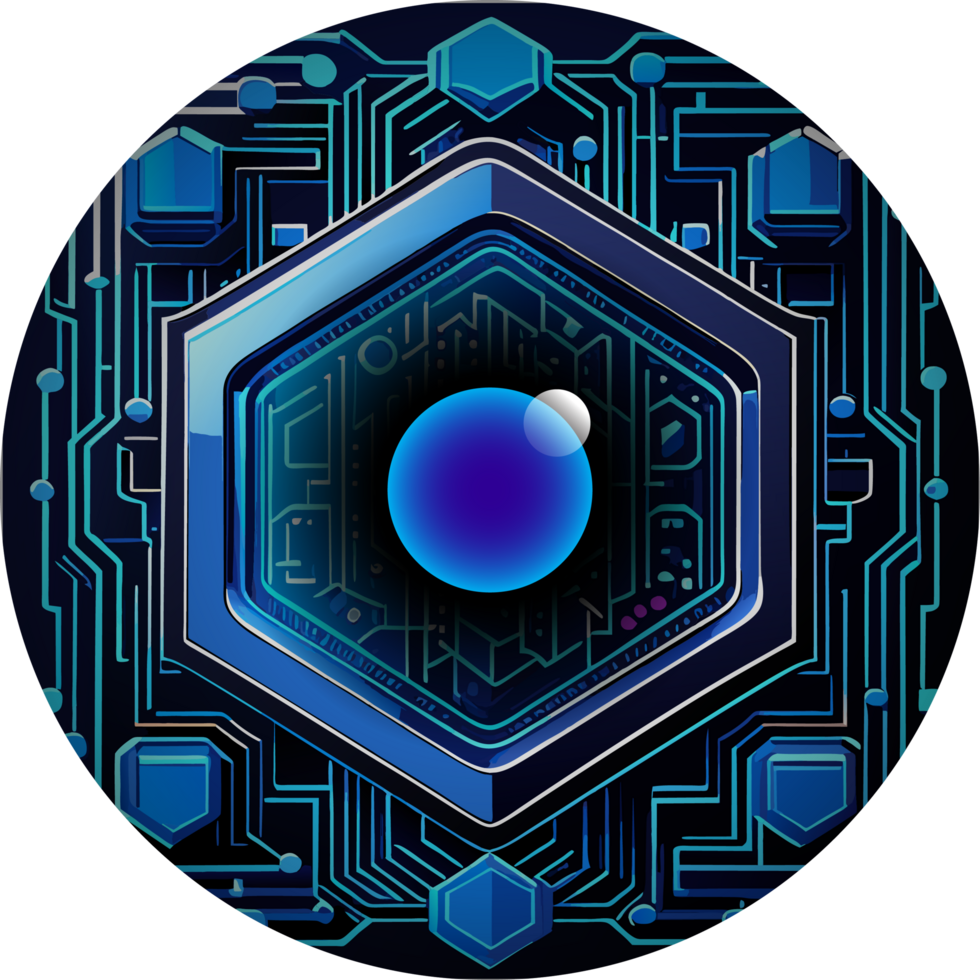 Modern Technology Cybersecurity Icon Crop-out png
