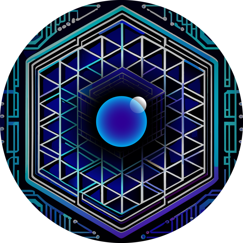 Modern Technology Cybersecurity Icon Crop-out png