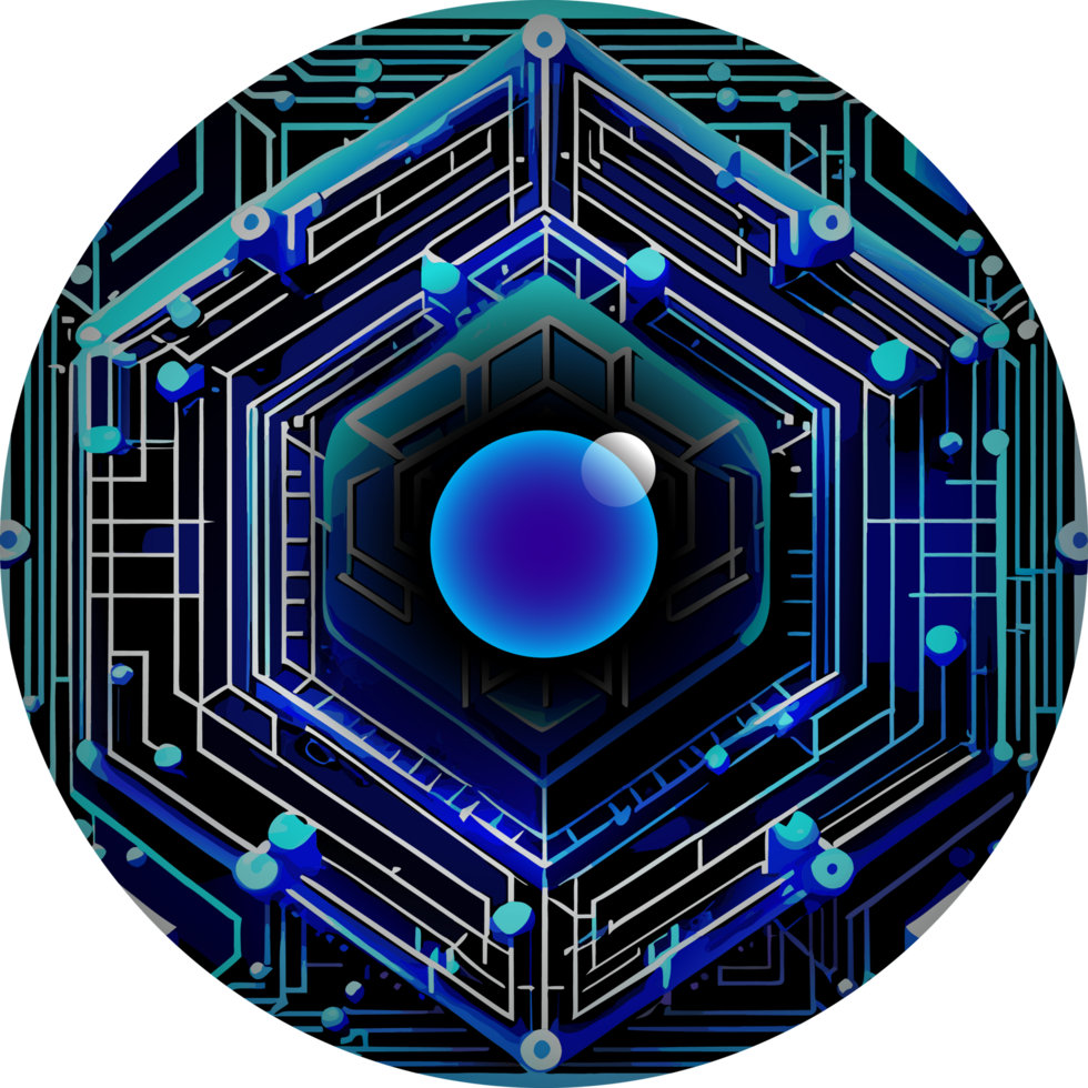 Modern Technology Cybersecurity Icon Crop-out png