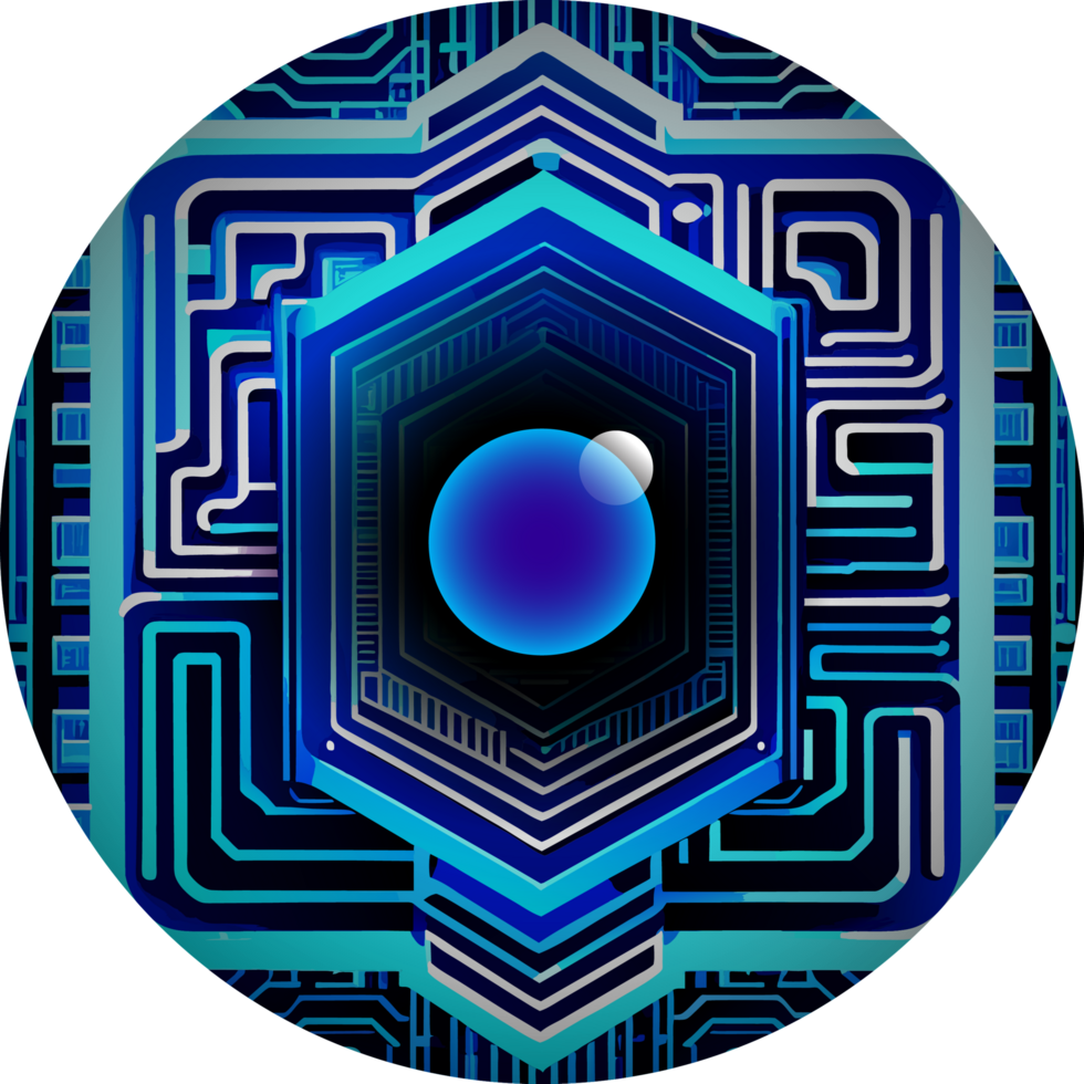 Modern Technology Cybersecurity Icon Crop-out png
