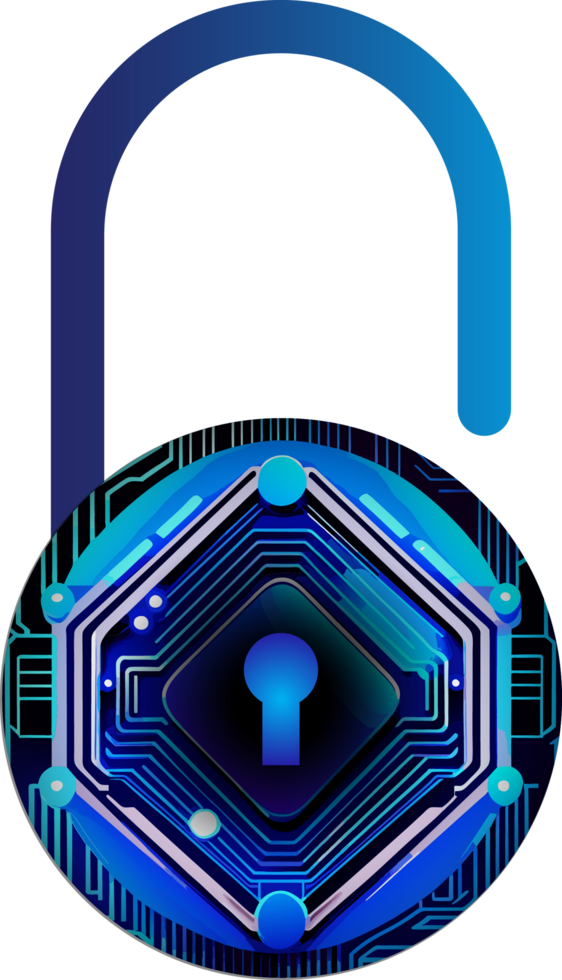 Modern Technology Cybersecurity Icon Crop-out png