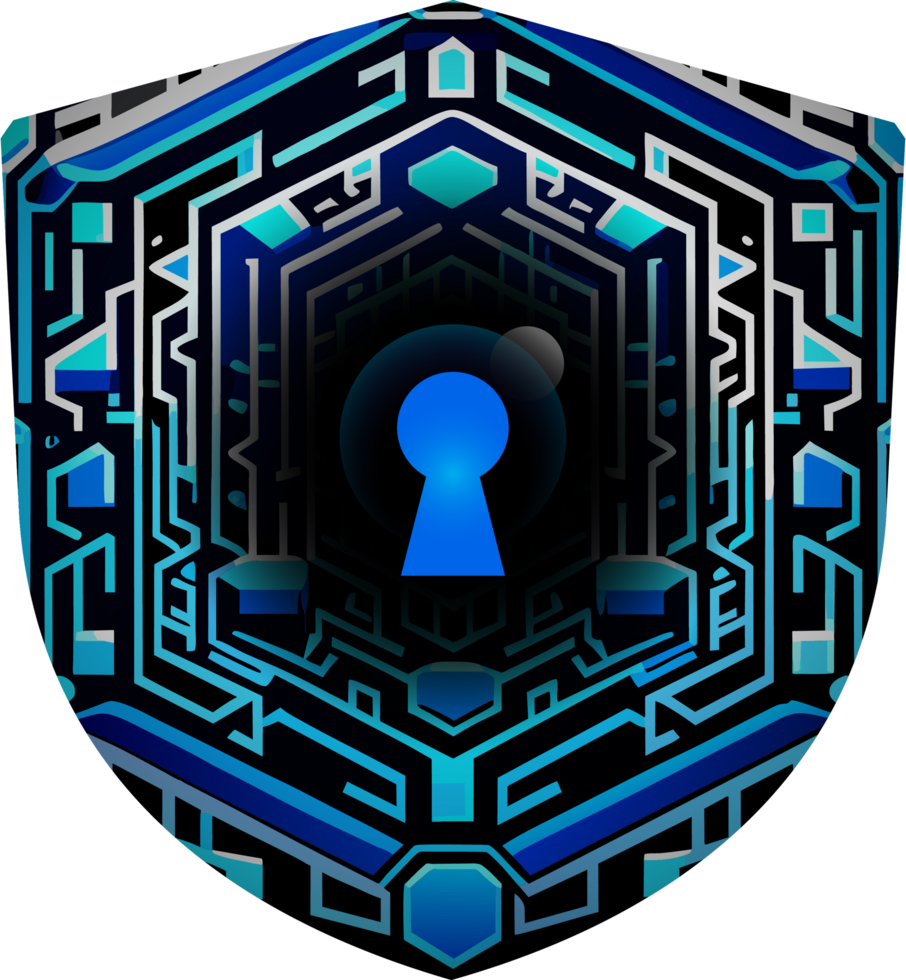Modern Technology Cybersecurity Icon Crop-out png