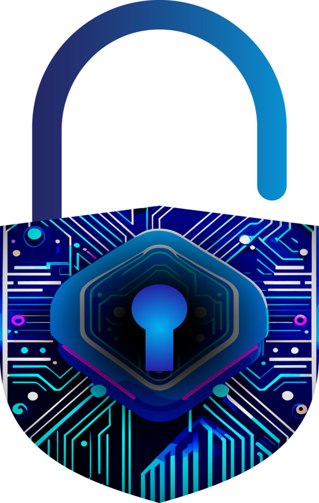 Modern Technology Cybersecurity Icon Crop-out png
