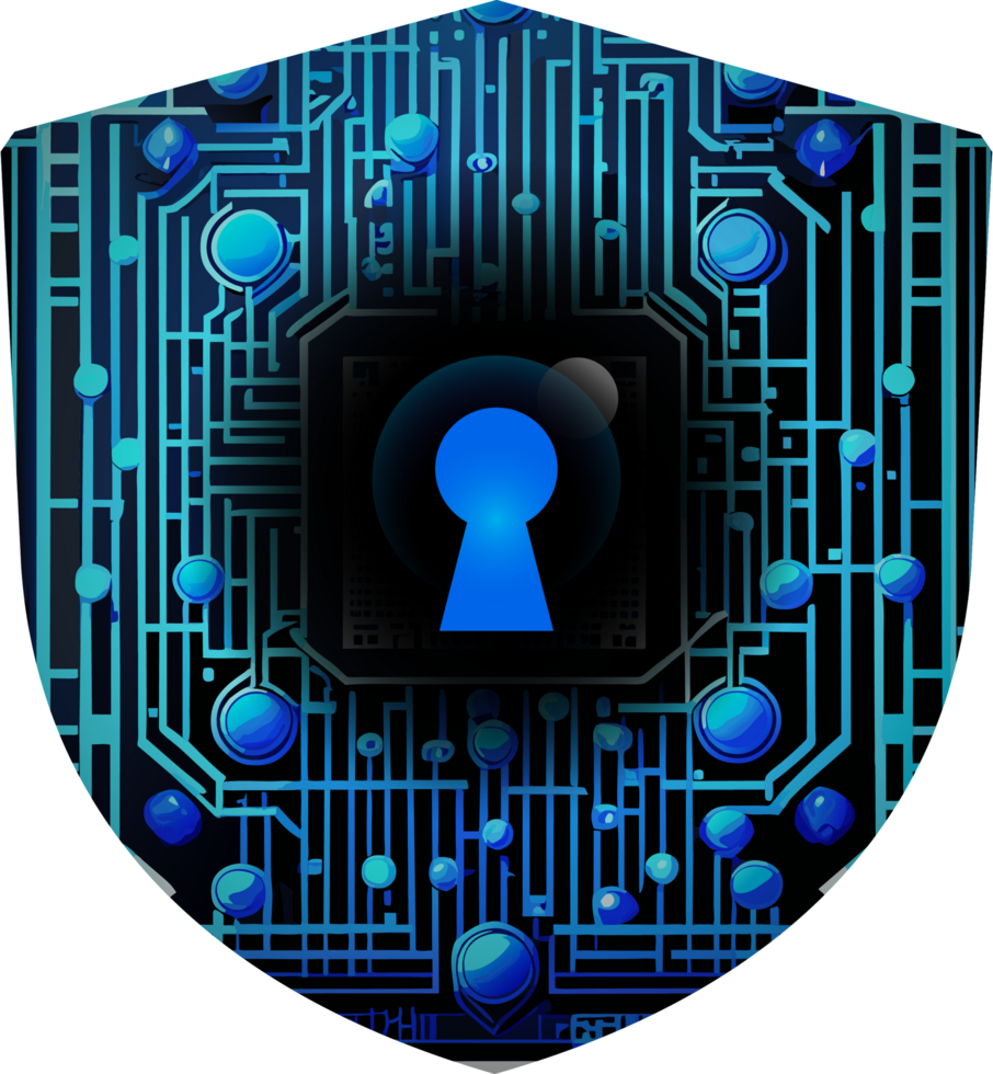 Modern Technology Cybersecurity Icon Crop-out png
