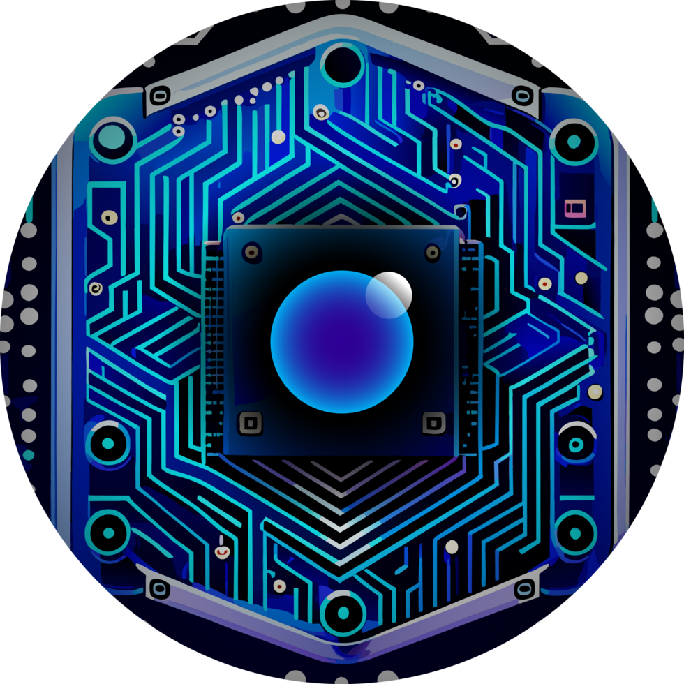 Modern Technology Cybersecurity Icon Crop-out png