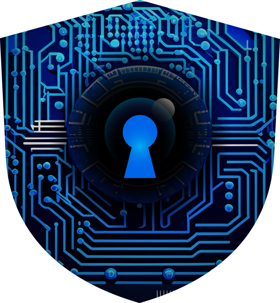 Modern Technology Cybersecurity Icon Crop-out png