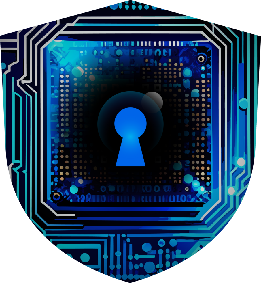 Modern Technology Cybersecurity Icon Crop-out png