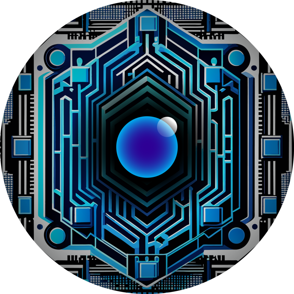 Modern Technology Cybersecurity Icon Crop-out png