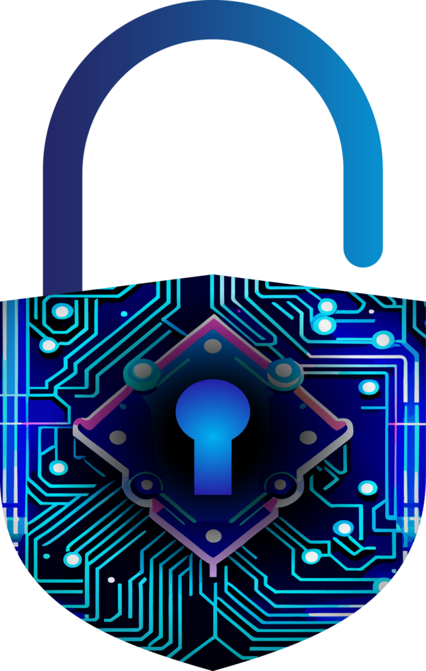 Modern Technology Cybersecurity Icon Crop-out png