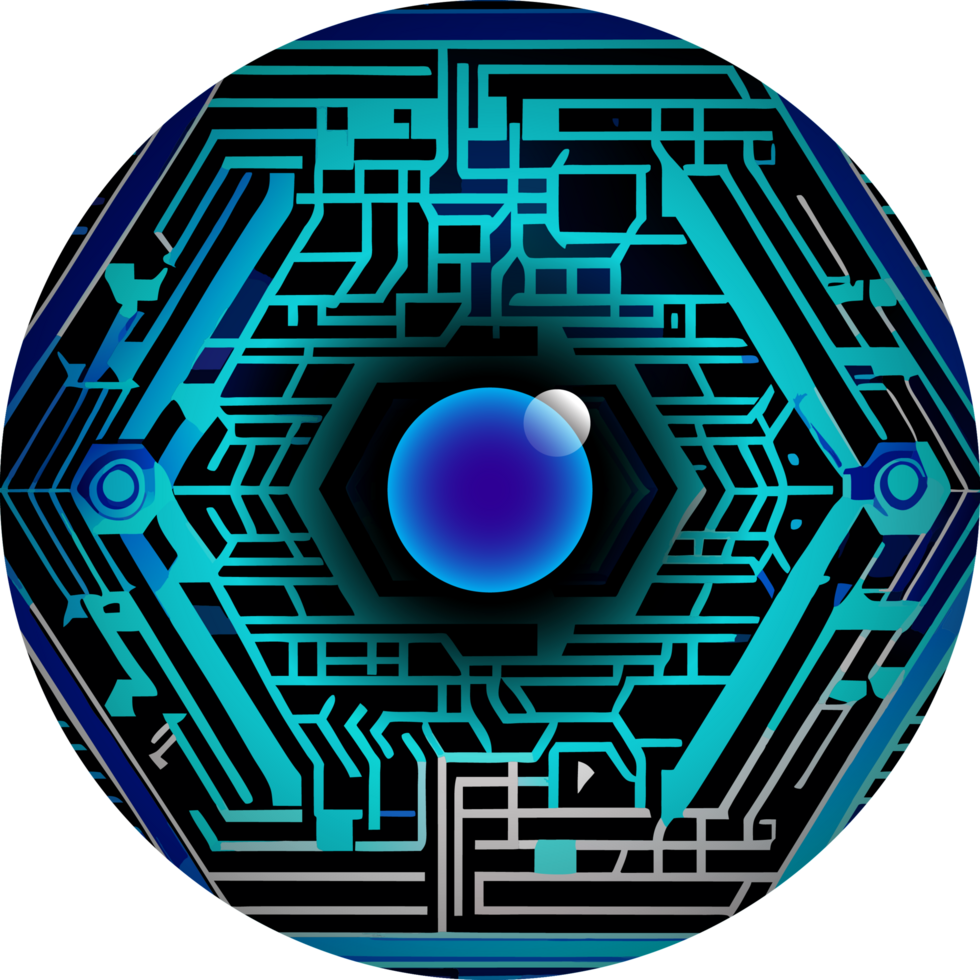 Modern Technology Cybersecurity Icon Crop-out png
