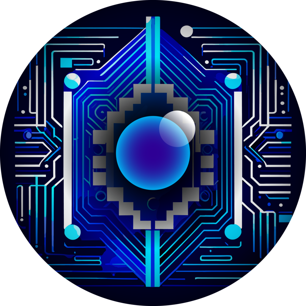 Modern Technology Cybersecurity Icon Crop-out png