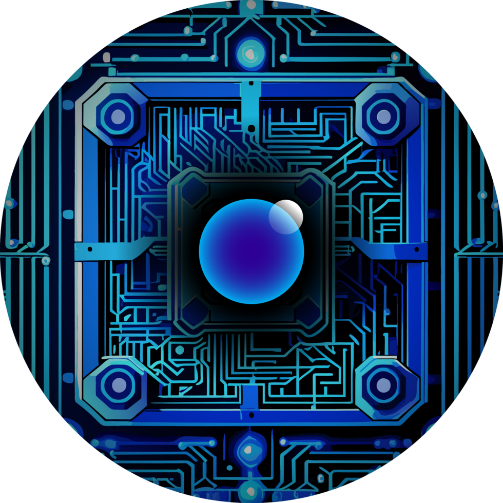 Modern Technology Cybersecurity Icon Crop-out png
