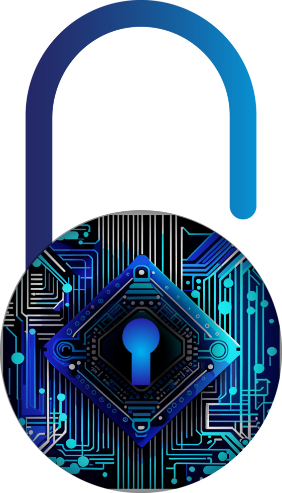 Modern Technology Cybersecurity Icon Crop-out png