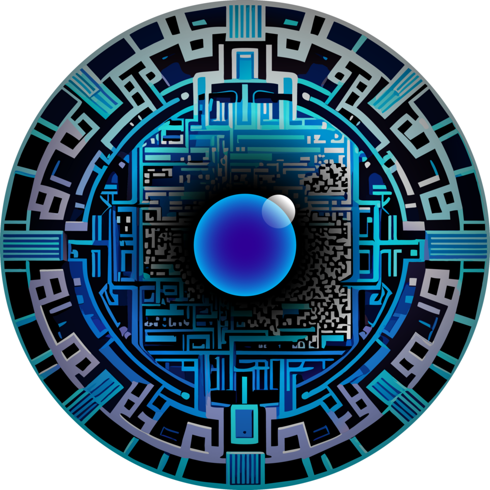 Modern Technology Cybersecurity Icon Crop-out png