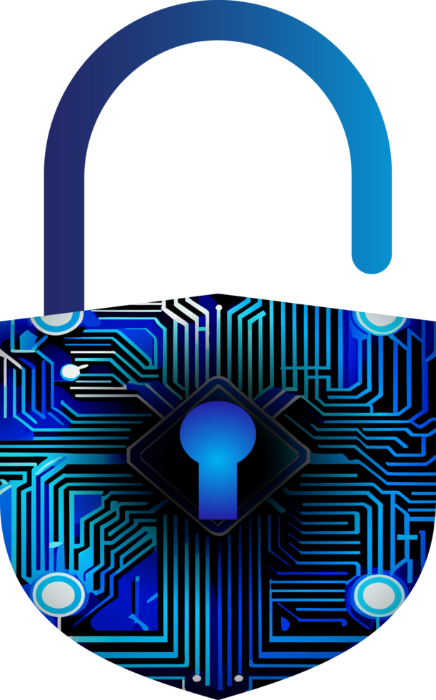 Modern Technology Cybersecurity Icon Crop-out png