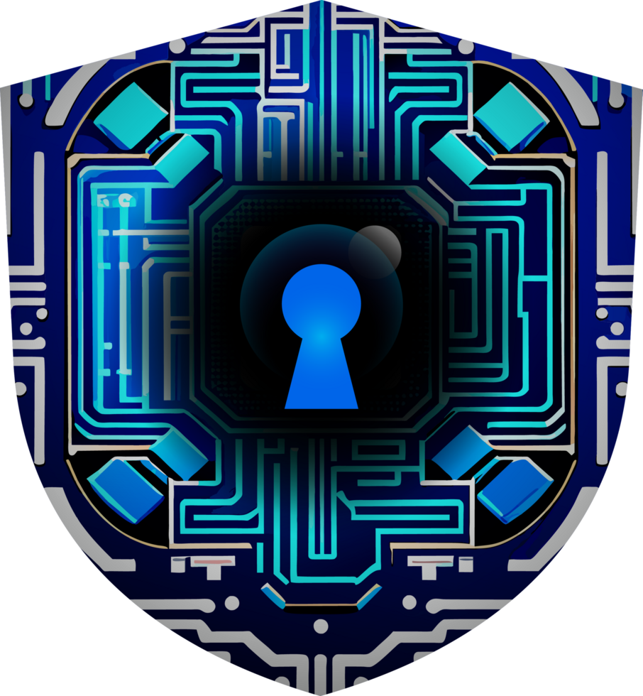 Modern Technology Cybersecurity Icon Crop-out png