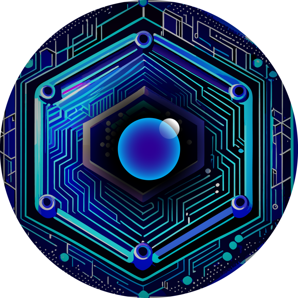 Modern Technology Cybersecurity Icon Crop-out png