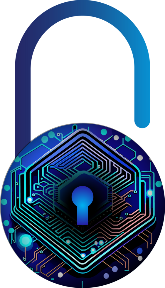 Modern Technology Cybersecurity Icon Crop-out png