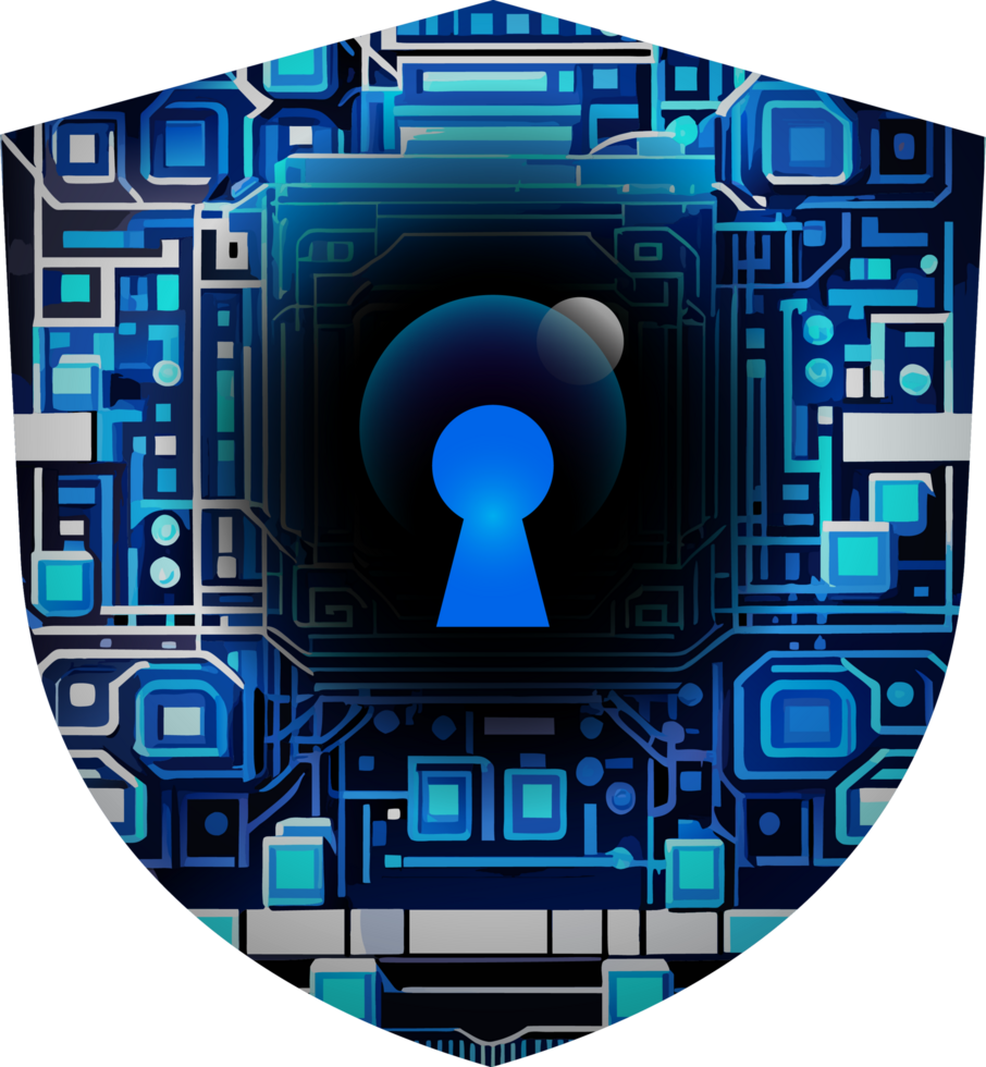 Modern Technology Cybersecurity Icon Crop-out png