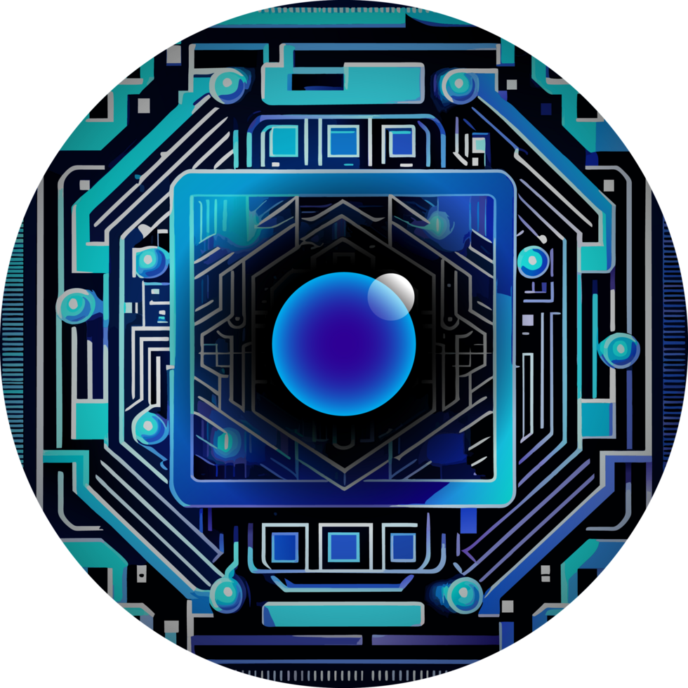 Modern Technology Cybersecurity Icon Crop-out png