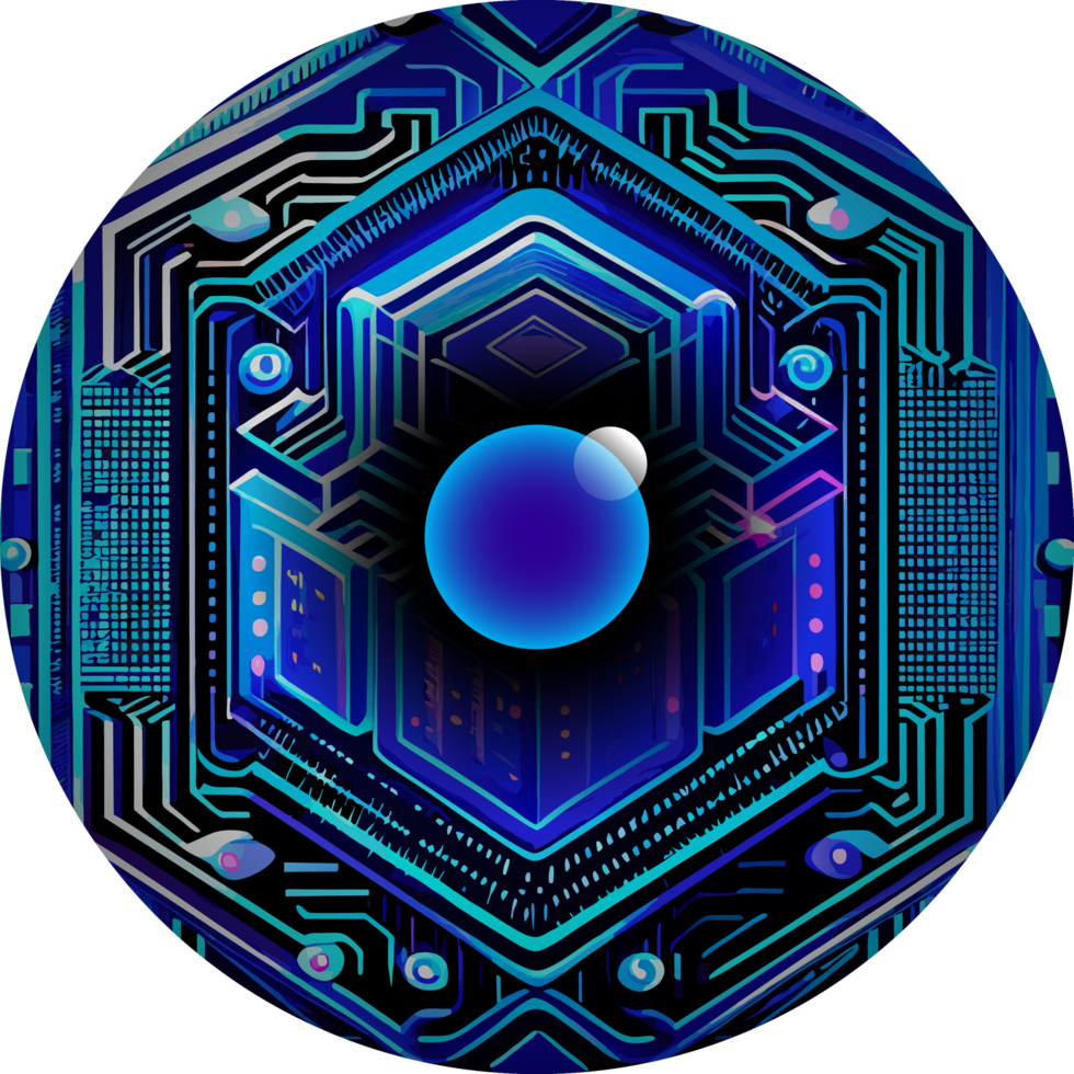Modern Technology Cybersecurity Icon Crop-out png