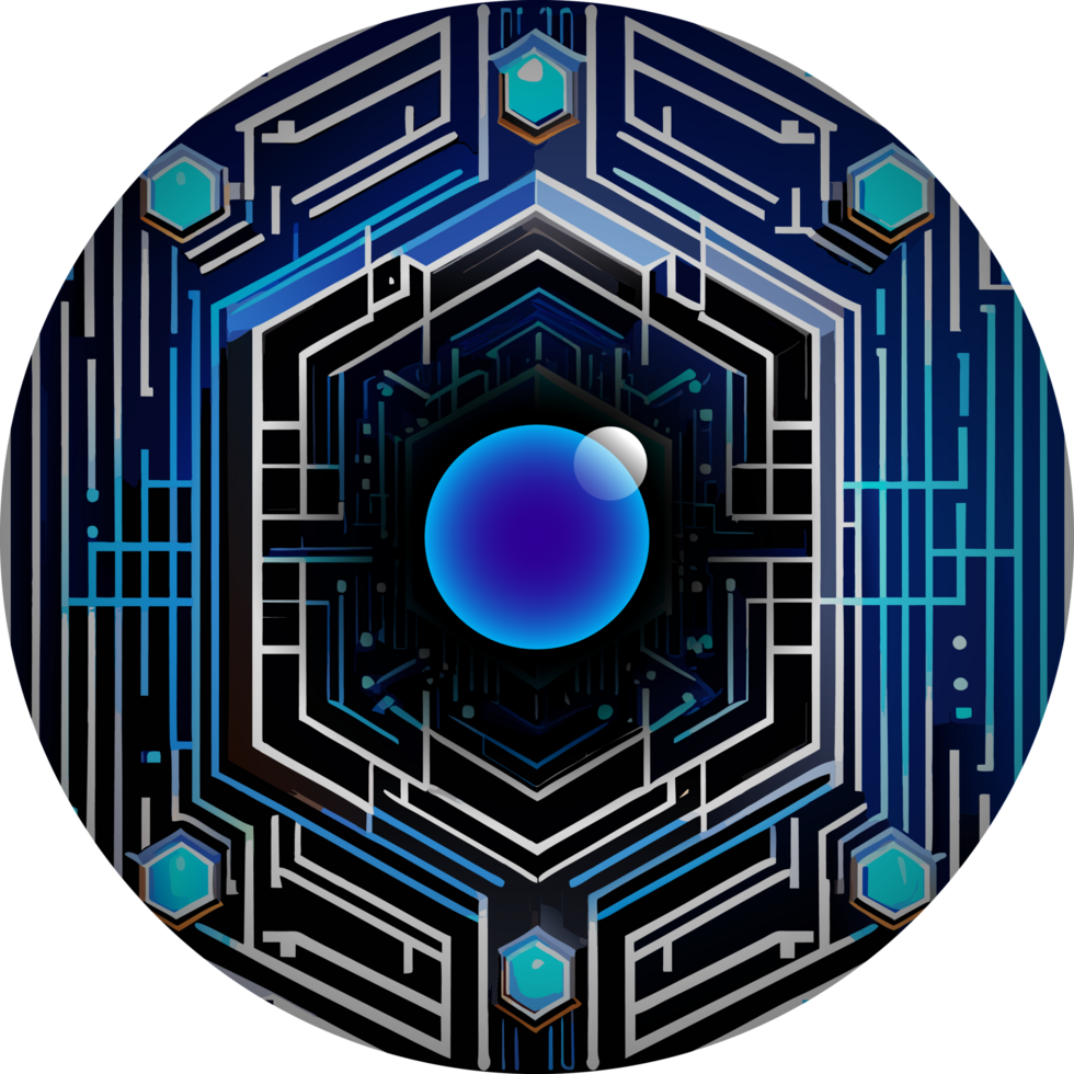 Modern Technology Cybersecurity Icon Crop-out png