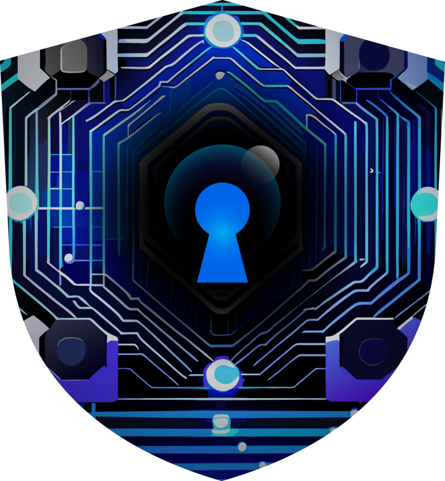 Modern Technology Cybersecurity Icon Crop-out png