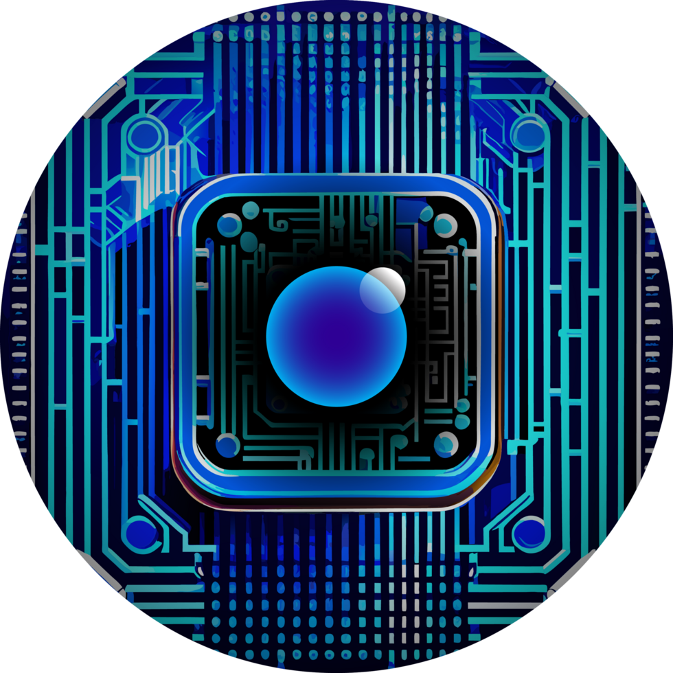 Modern Technology Cybersecurity Icon Crop-out png