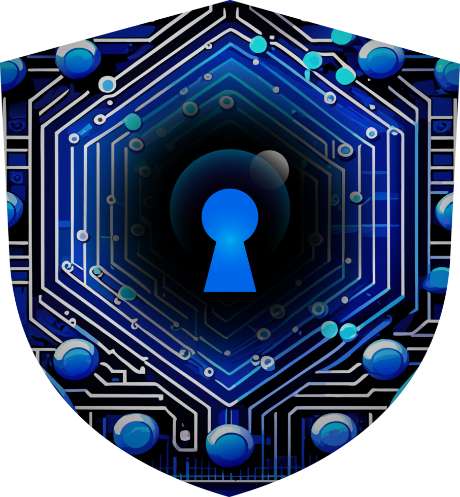 Modern Technology Cybersecurity Icon Crop-out png