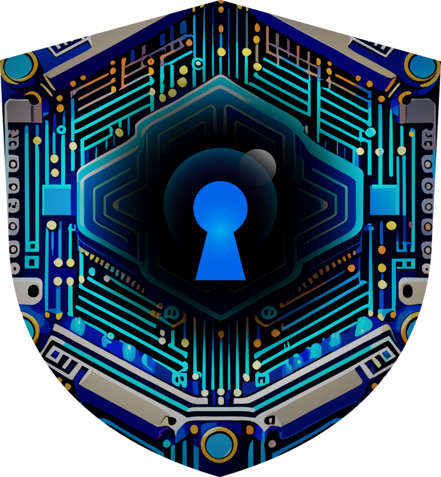 Modern Technology Cybersecurity Icon Crop-out png