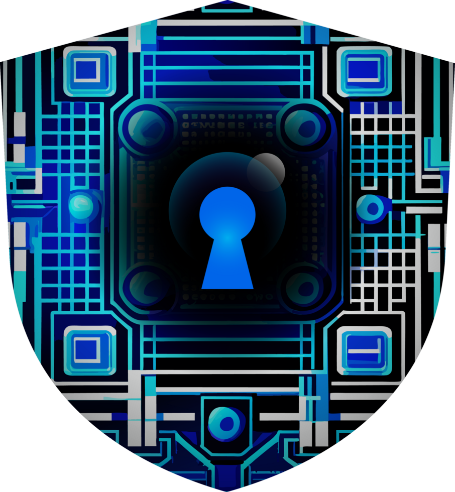 Modern Technology Cybersecurity Icon Crop-out png
