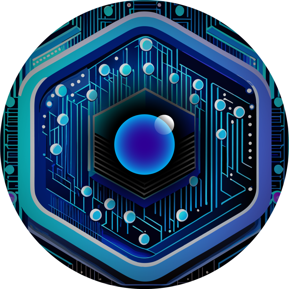 Modern Technology Cybersecurity Icon Crop-out png