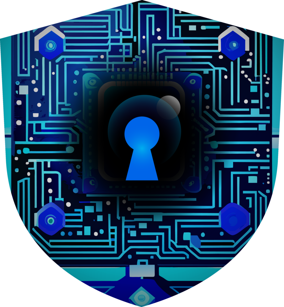 Modern Technology Cybersecurity Icon Crop-out png