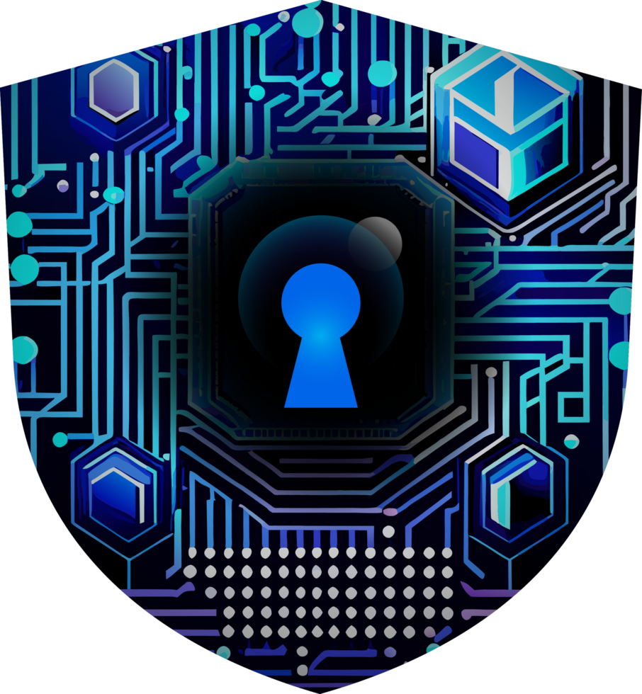 Modern Technology Cybersecurity Icon Crop-out png