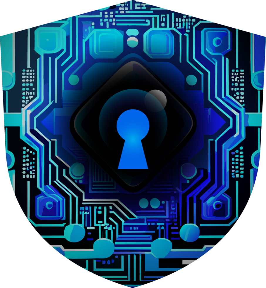 Modern Technology Cybersecurity Icon Crop-out png