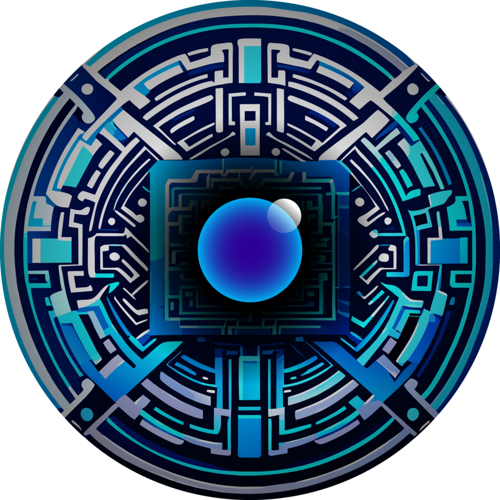Modern Technology Cybersecurity Icon Crop-out png