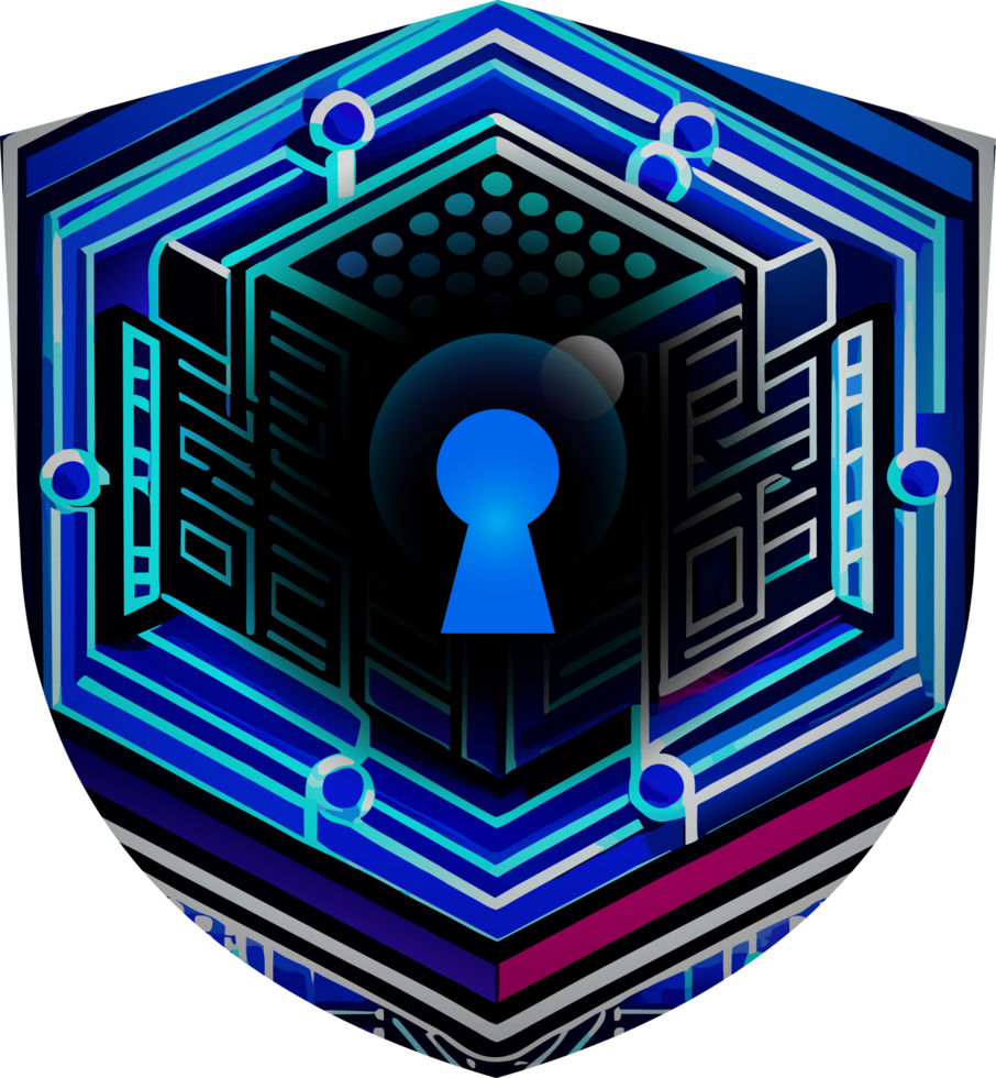 Modern Technology Cybersecurity Icon Crop-out png
