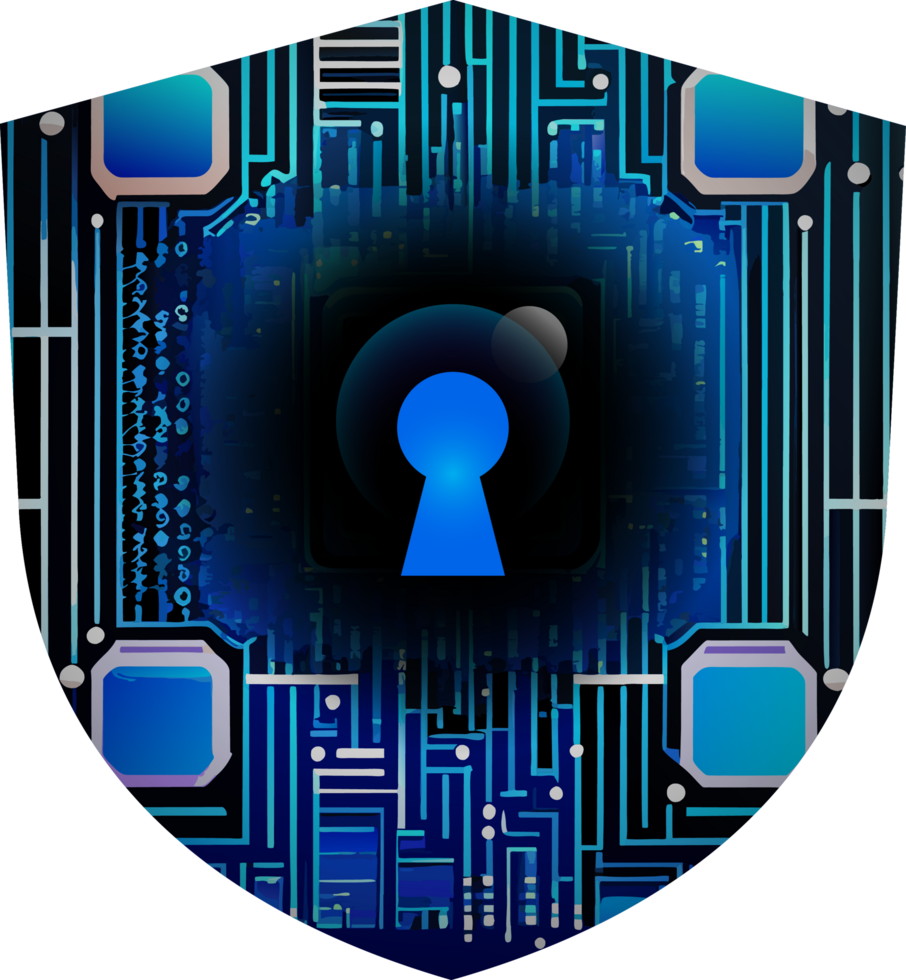 Modern Technology Cybersecurity Icon Crop-out png