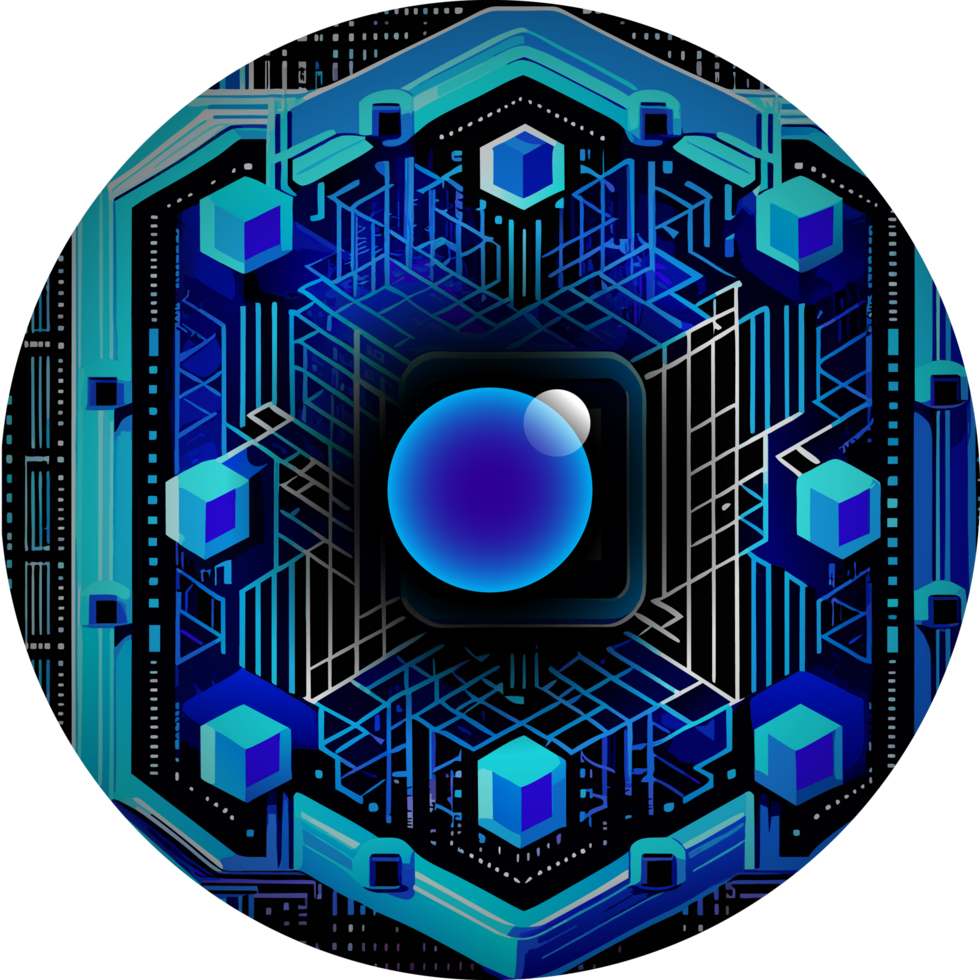 Modern Technology Cybersecurity Icon Crop-out png
