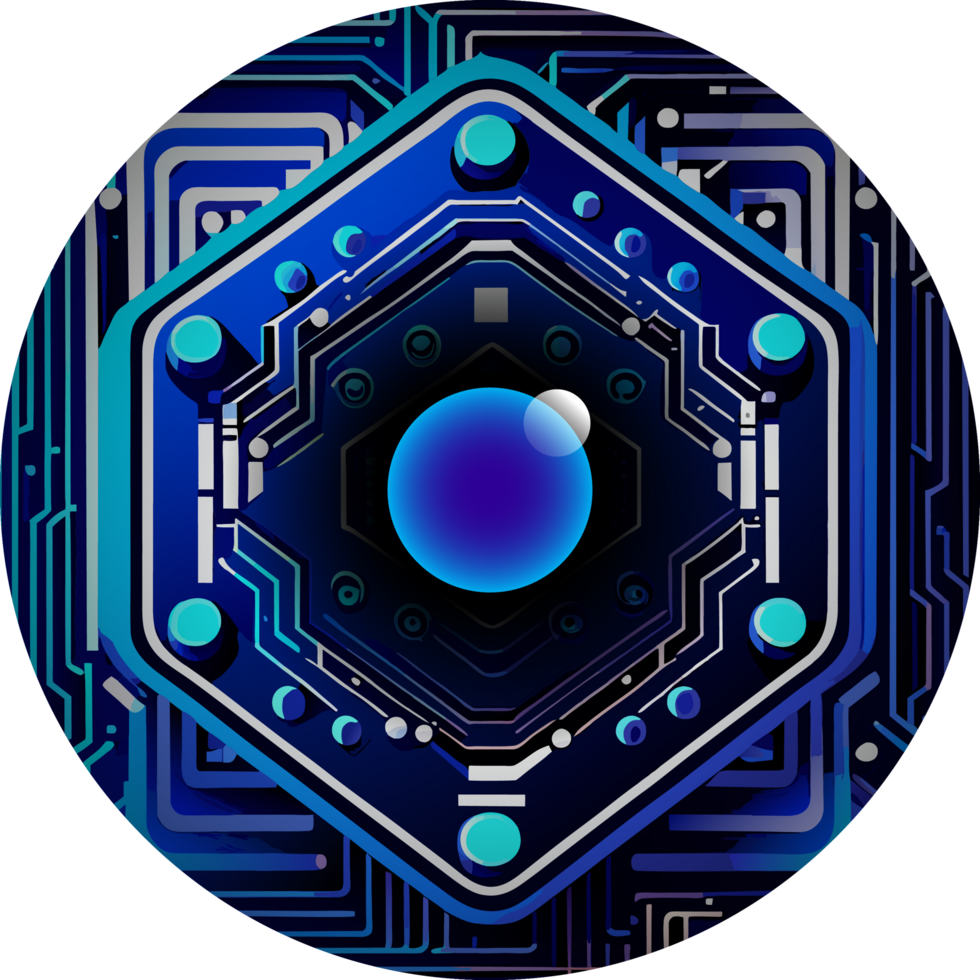 Modern Technology Cybersecurity Icon Crop-out png