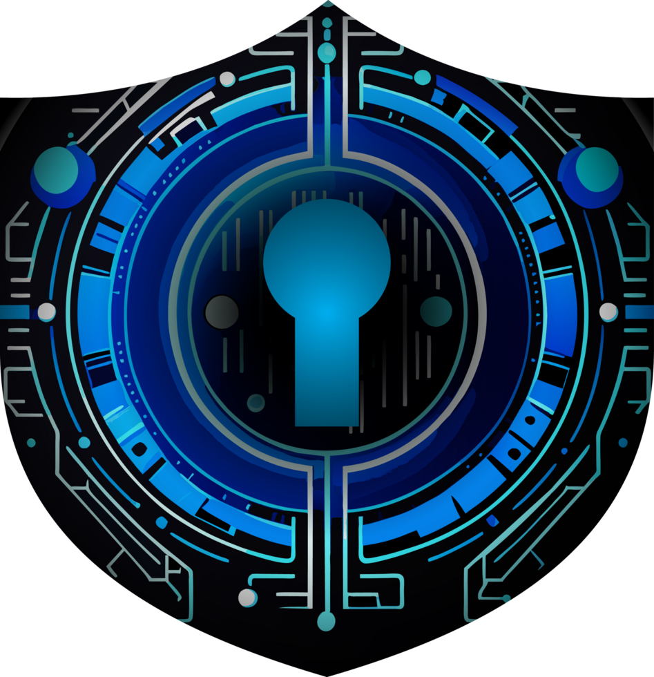 Modern Technology Cybersecurity Icon Crop-out png