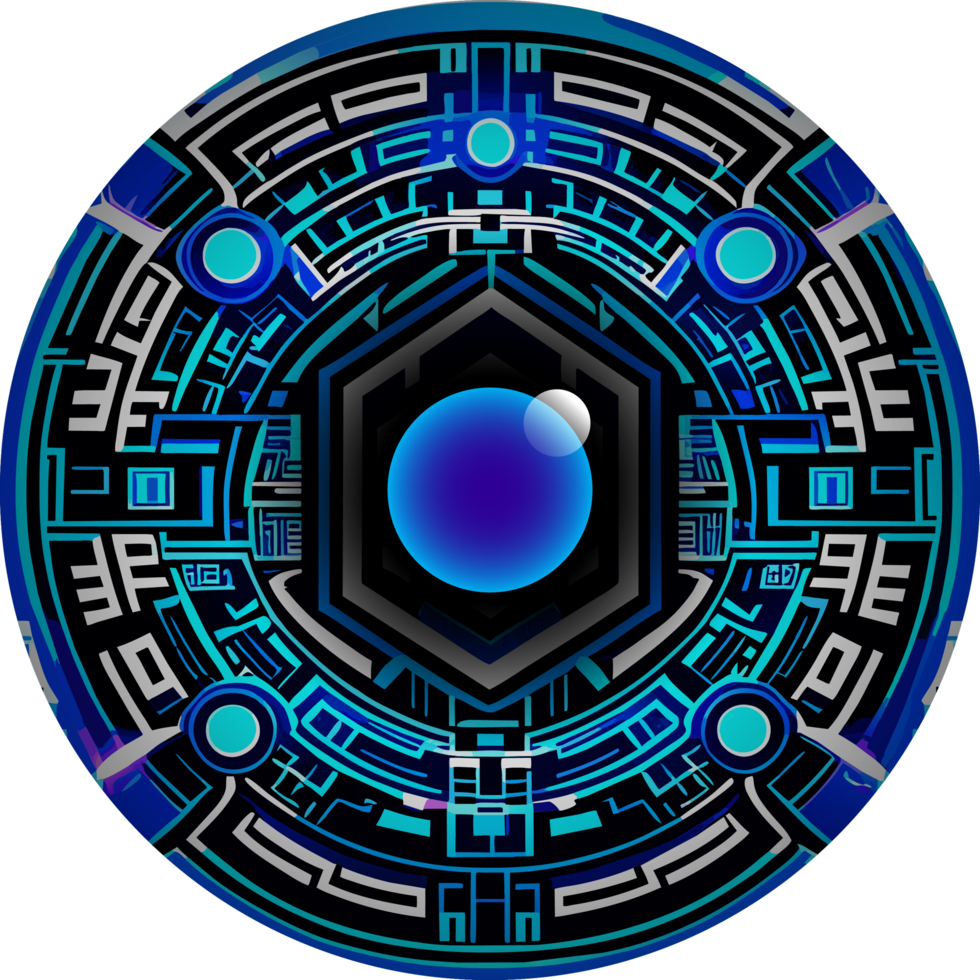 Modern Technology Cybersecurity Icon Crop-out png