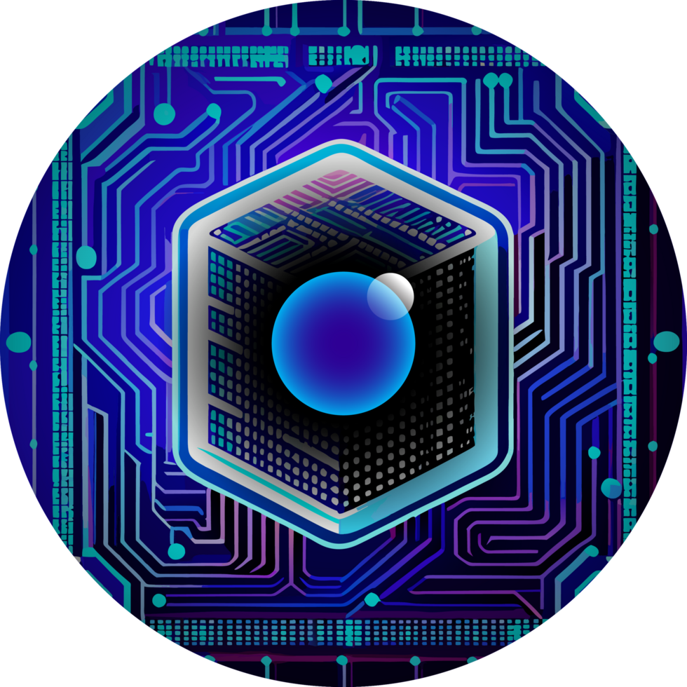 Modern Technology Cybersecurity Icon Crop-out png