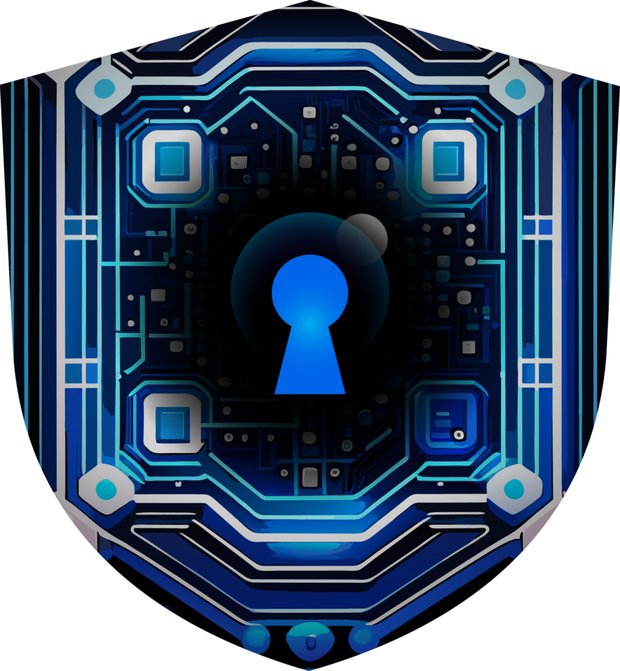 Modern Technology Cybersecurity Icon Crop-out png