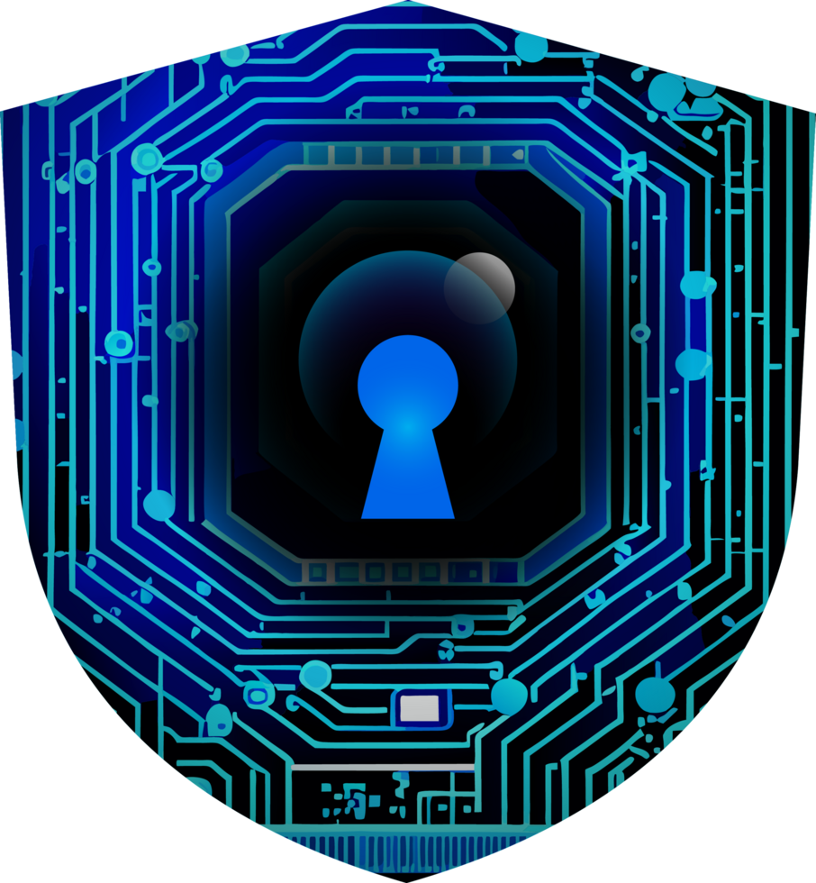 Modern Technology Cybersecurity Icon Crop-out png