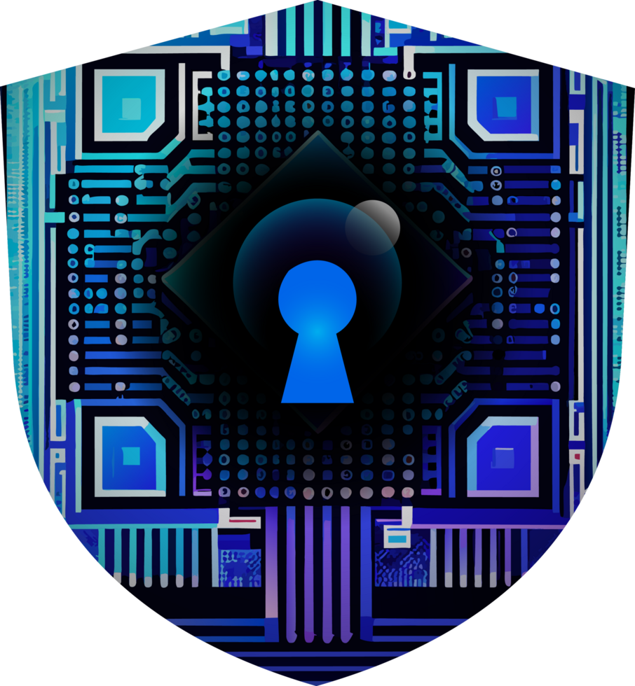 Modern Technology Cybersecurity Icon Crop-out png