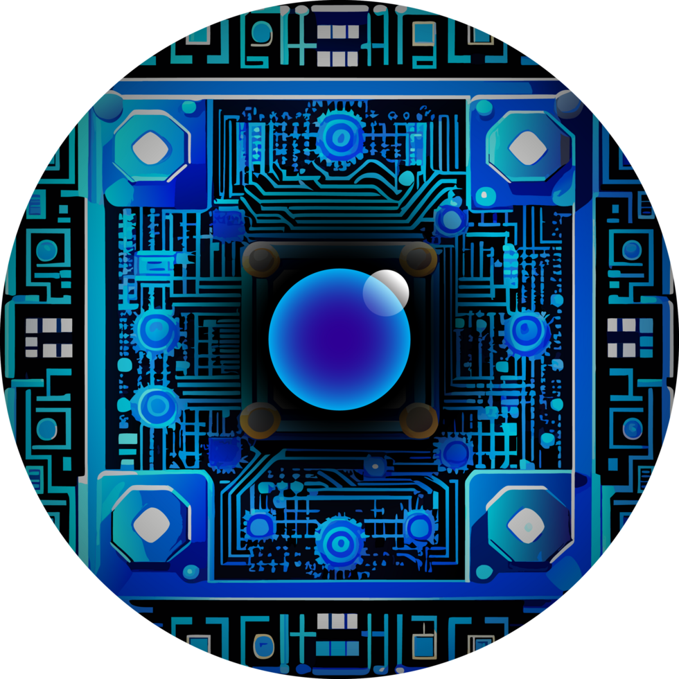 Modern Technology Cybersecurity Icon Crop-out png