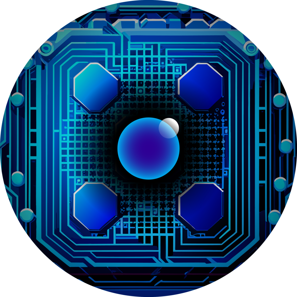Modern Technology Cybersecurity Icon Crop-out png