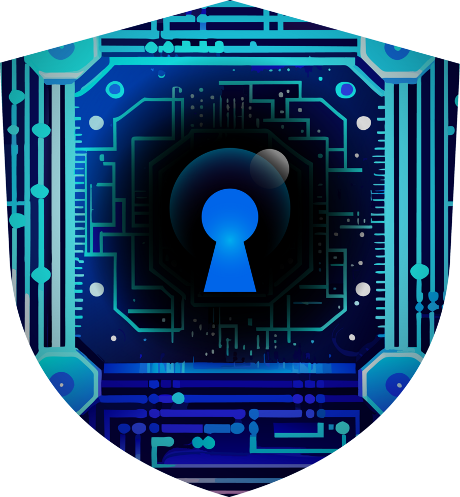 Modern Technology Cybersecurity Icon Crop-out png